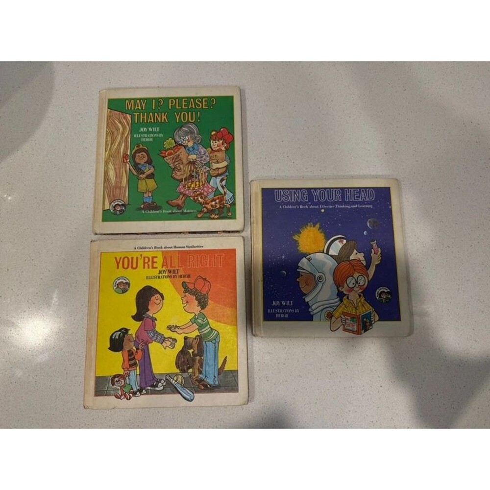 Vintage 1979 Children’s Books Lot by Joy Wilt